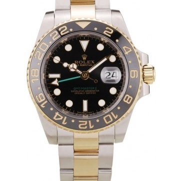 Best AAA Replica Sites 98229 Bezel Master Dial Rolex GMT II Black Black Ceramic 0707